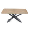 Extendable Table with Orion Table Leg Avia 140x90x79 cm