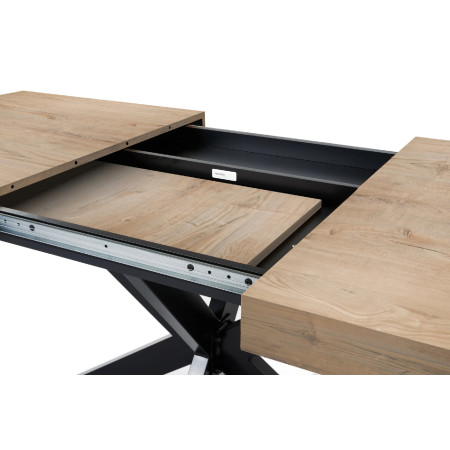 Table Extensible Avia avec Pied de Table Orion 140x90x79 cm