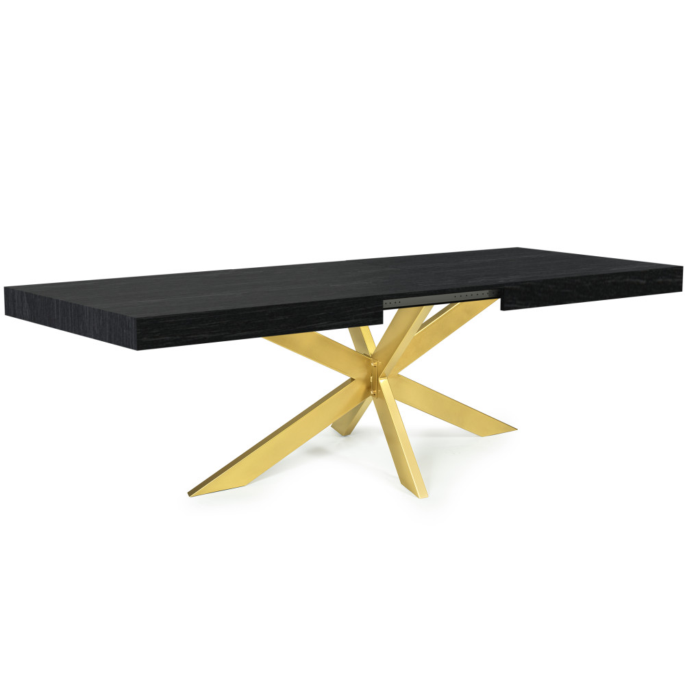 Table Extensible Avia avec Pied de Table araignée 140x90x79 cm