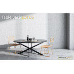 Metal Table base for Coffe table Lotus 6x2