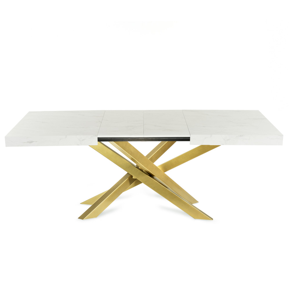 Ausziehbar Esstisch Avia Buche Tischgestell mit Tischgestell Orion