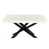 Table Extensible Avia avec Pied de Table Orion 140x90x79 cm