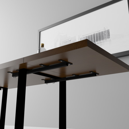 Metal table extension
