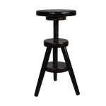 Adjustable wooden Stool