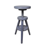 Adjustable wooden Stool