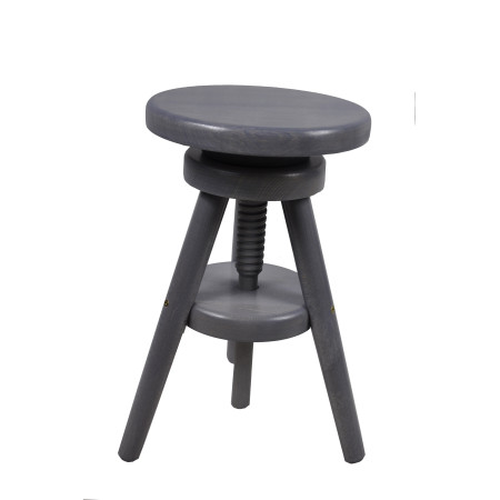 Adjustable wooden Stool