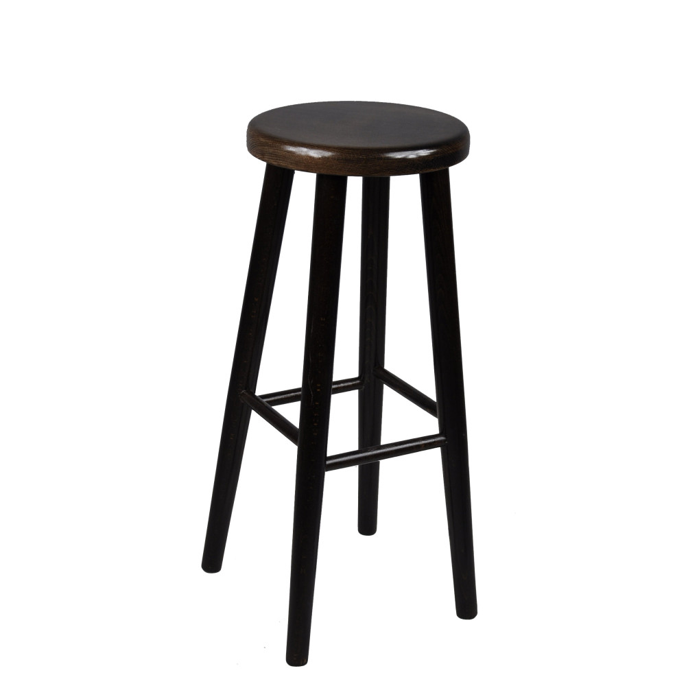 Tabouret en Bois Solide Petit déjeuner pub Bar Cuisine Nouveau hêtre H: 71 cm