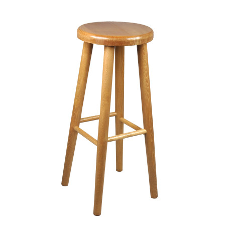 Wooden Stool Bar Stool H: 71 cm