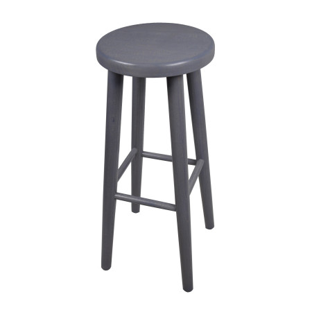 Wooden Stool Bar Stool H: 60 cm