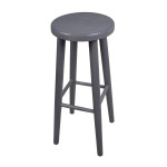 Wooden Stool Bar Stool H: 60 cm