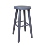 Wooden Stool Bar Stool H: 60 cm