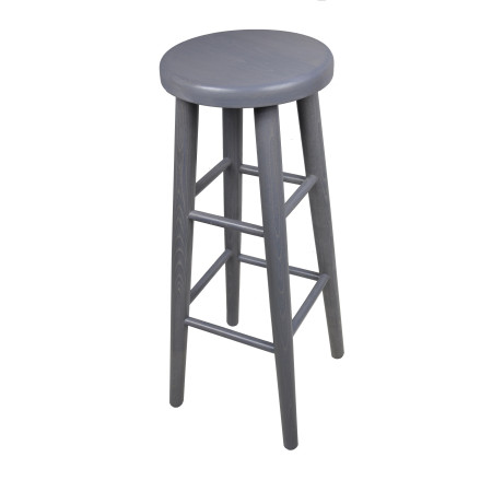 Tabouret en Bois Solide Petit déjeuner pub Bar Cuisine Nouveau hêtre H: 80 cm