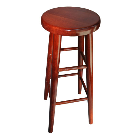 Tabouret en Bois Solide Petit déjeuner pub Bar Cuisine Nouveau hêtre H: 80 cm