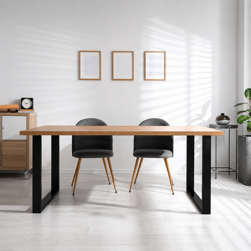 Nogi metalowe do stołu | Profil 60x20 mm