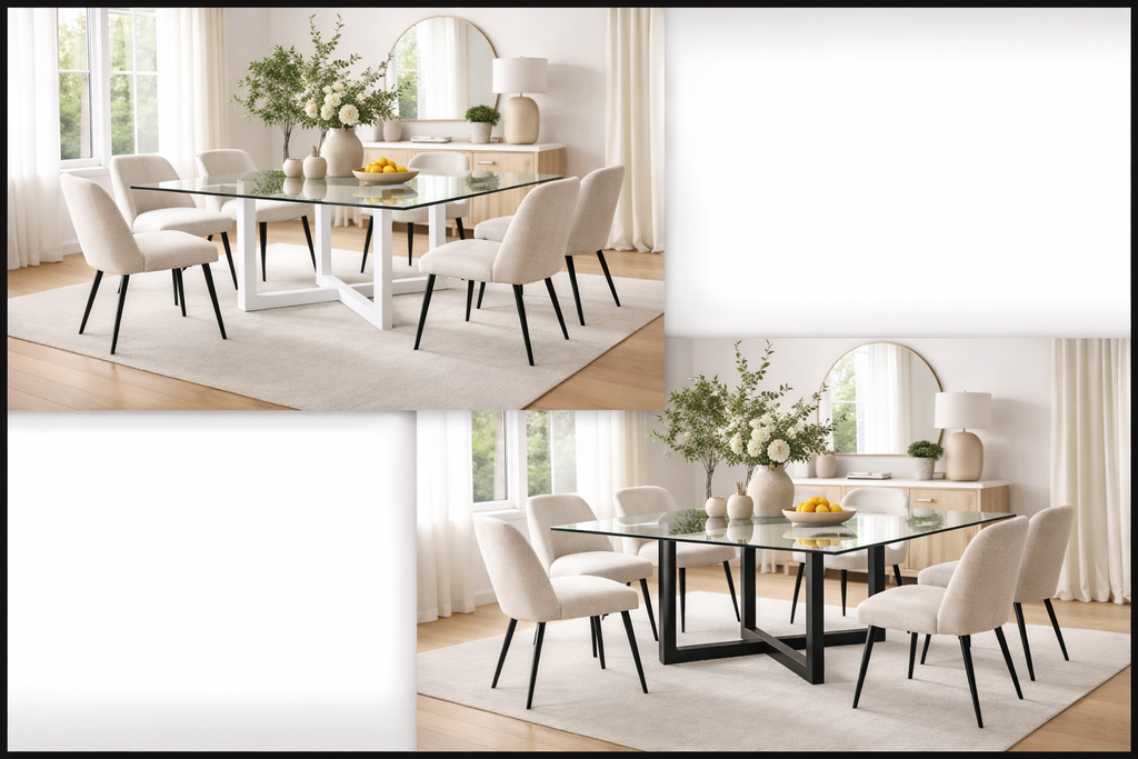 Orion Table Base | 80x40 mm Profile