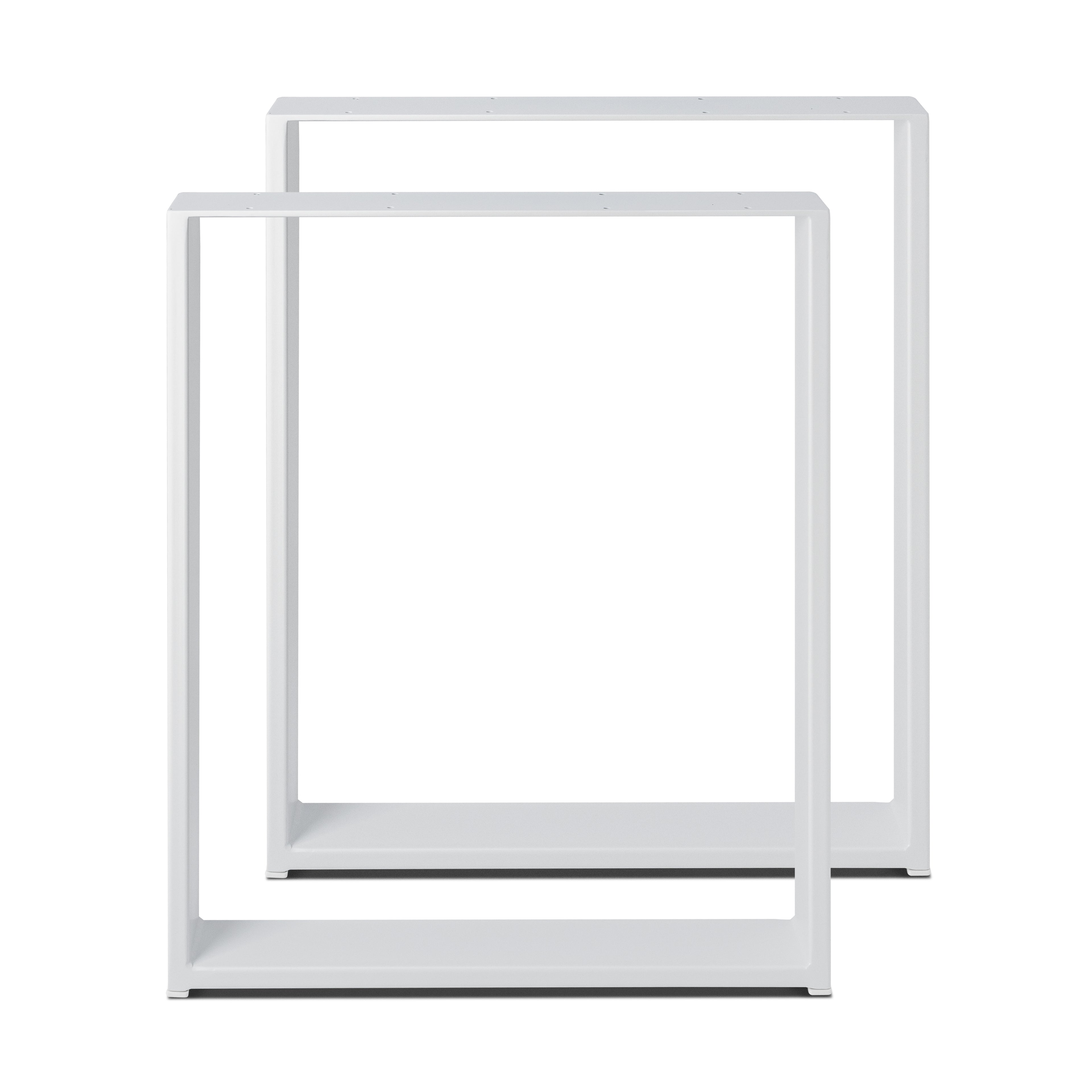 Nogi metalowe do stołu | Profil 80x20 mm