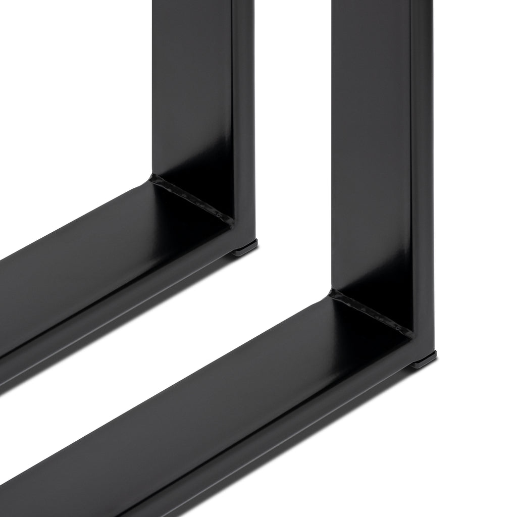 Nogi metalowe do stołu | Profil 80x20 mm