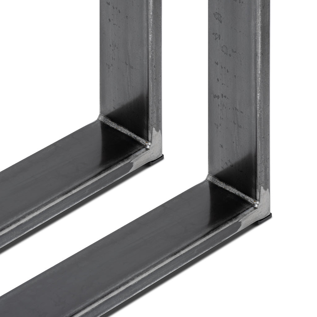 Nogi metalowe do stołu | Profil 80x20 mm