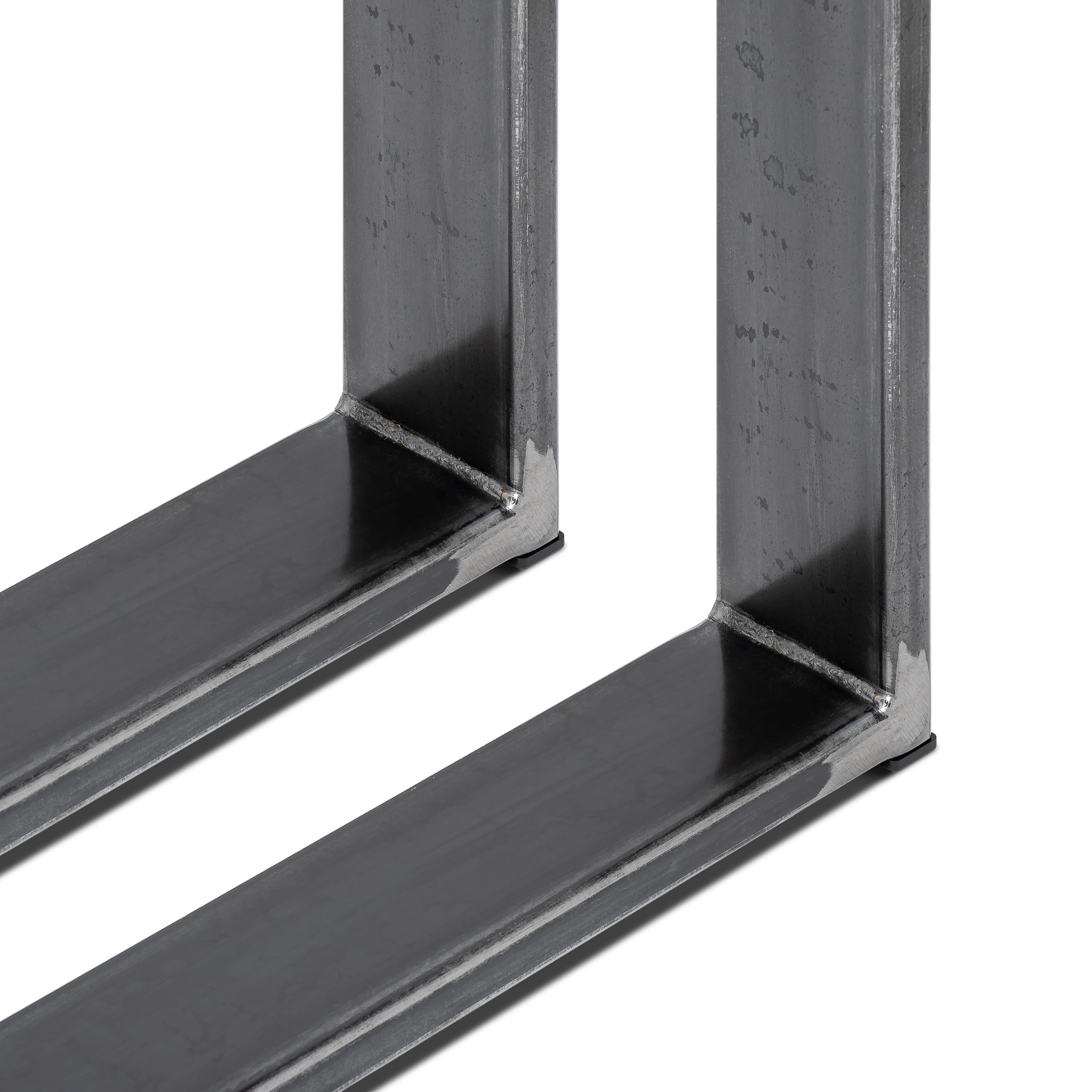 Nogi metalowe do stołu | Profil 80x20 mm