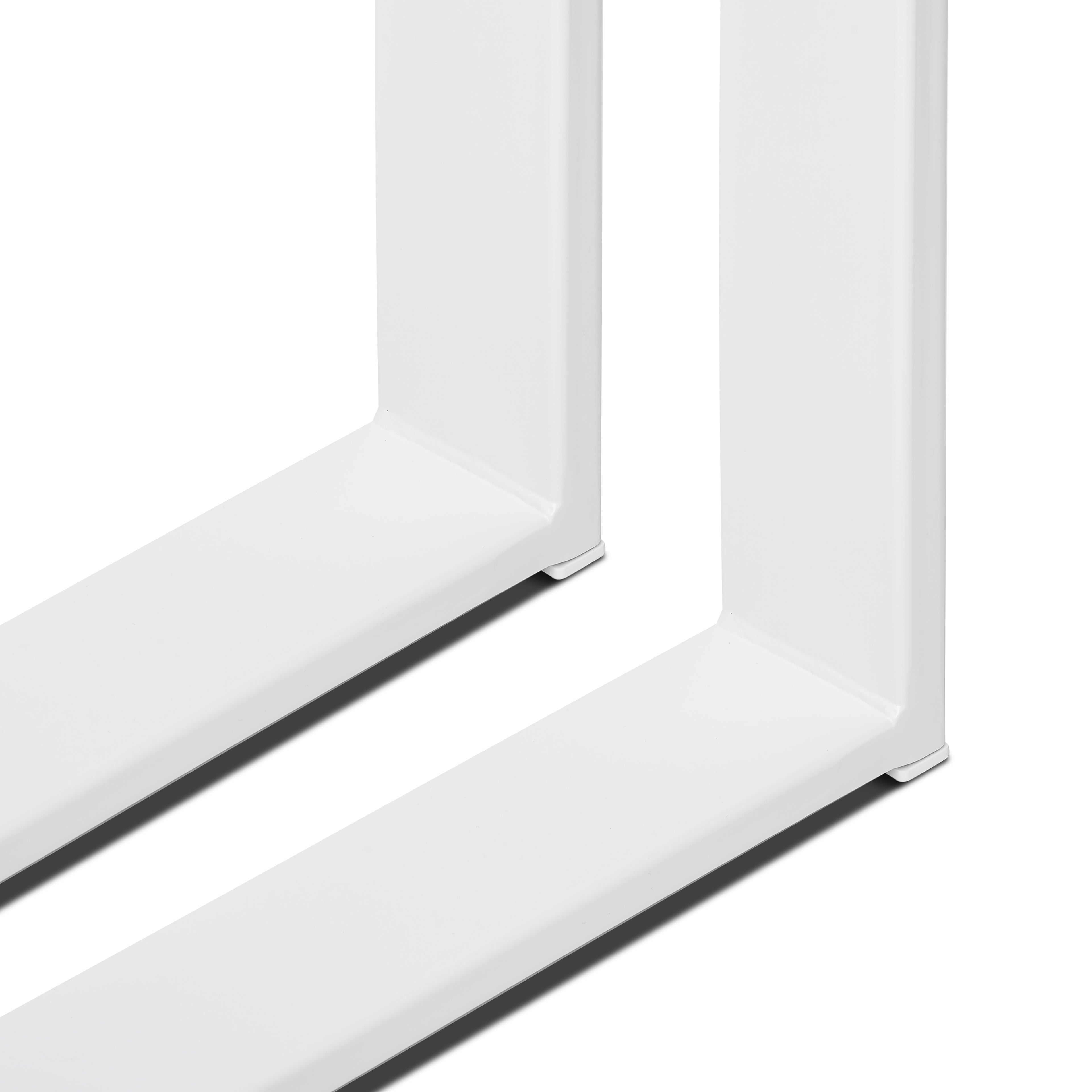 Nogi metalowe do stołu | Profil 80x20 mm