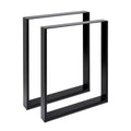 Metalltischbeine | Profil 80x20 mm