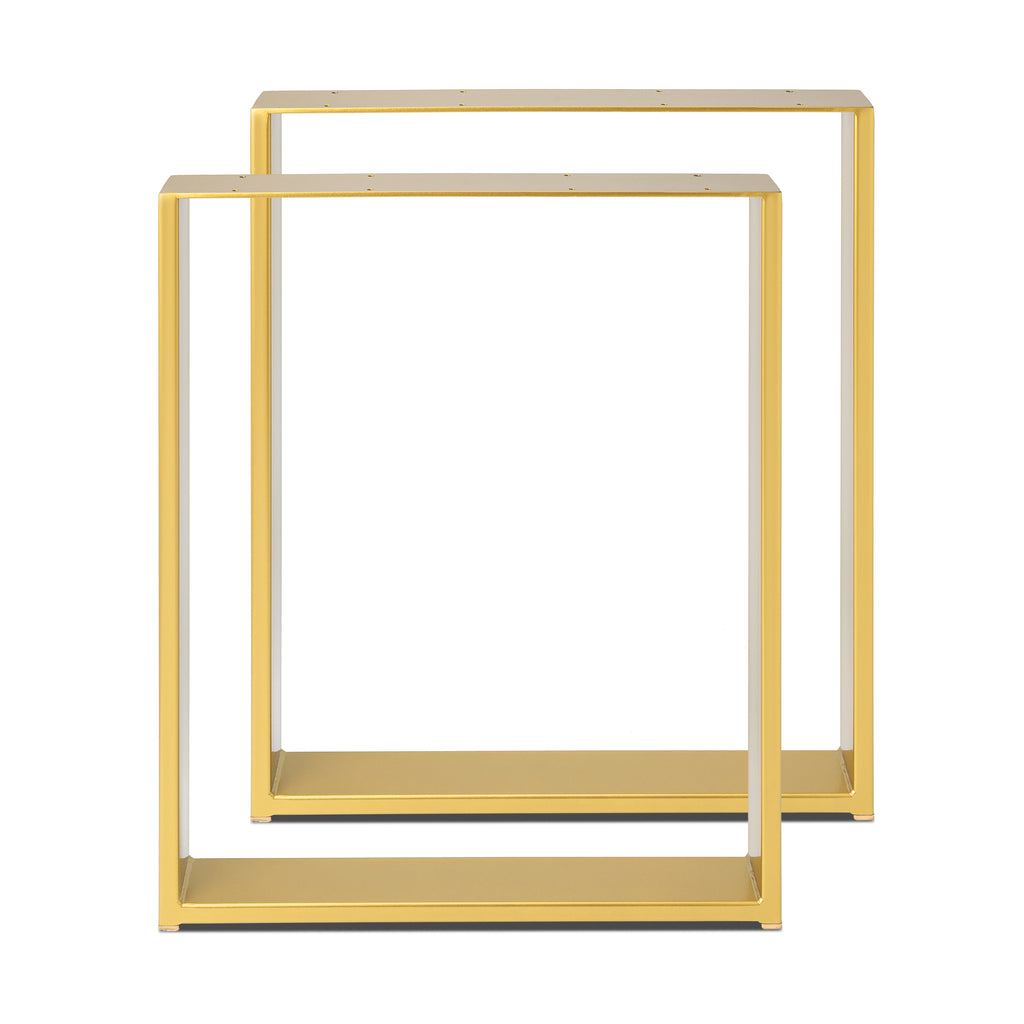 Nogi metalowe do stołu | Profil 80x20 mm