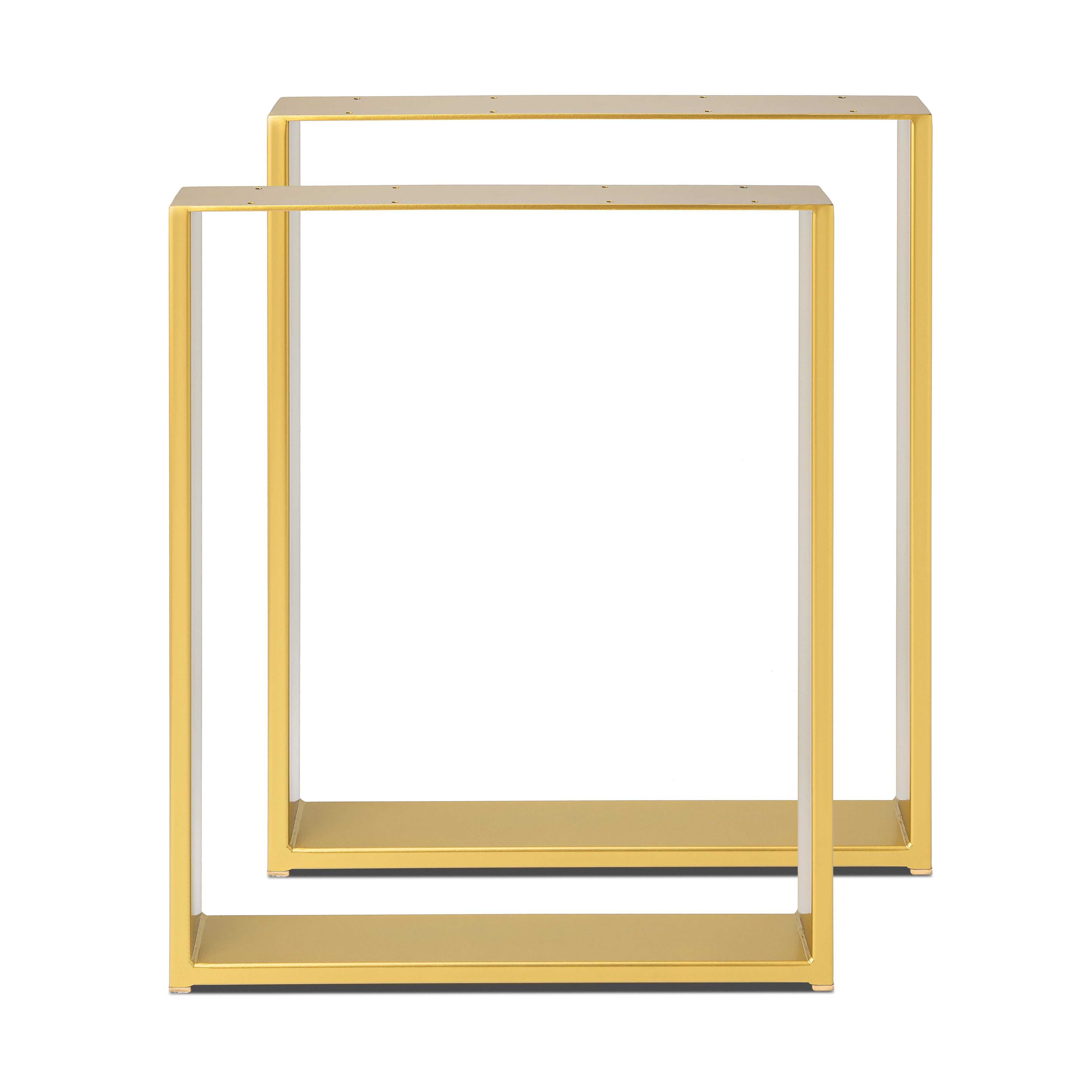 Nogi metalowe do stołu | Profil 80x20 mm