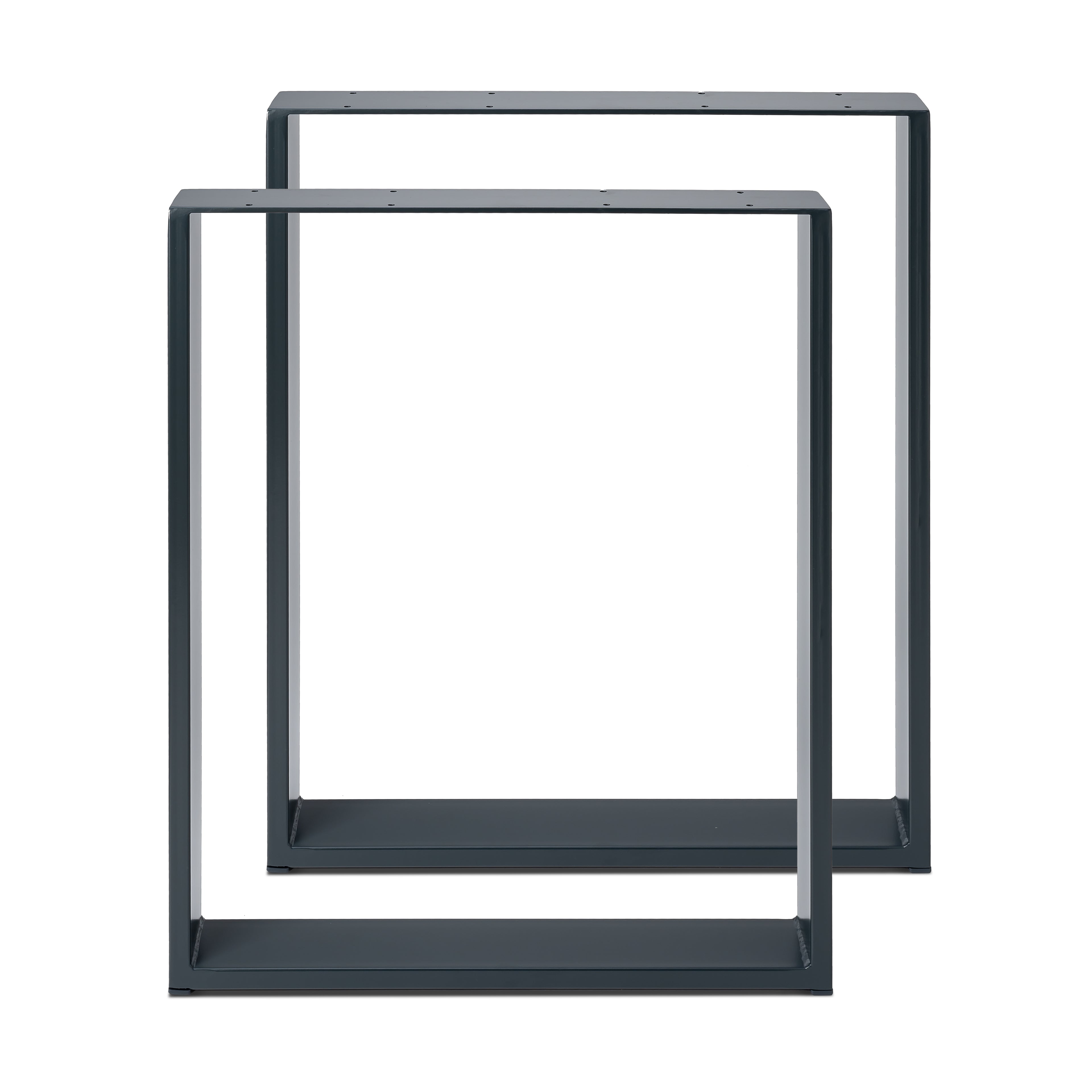 Nogi metalowe do stołu | Profil 80x20 mm