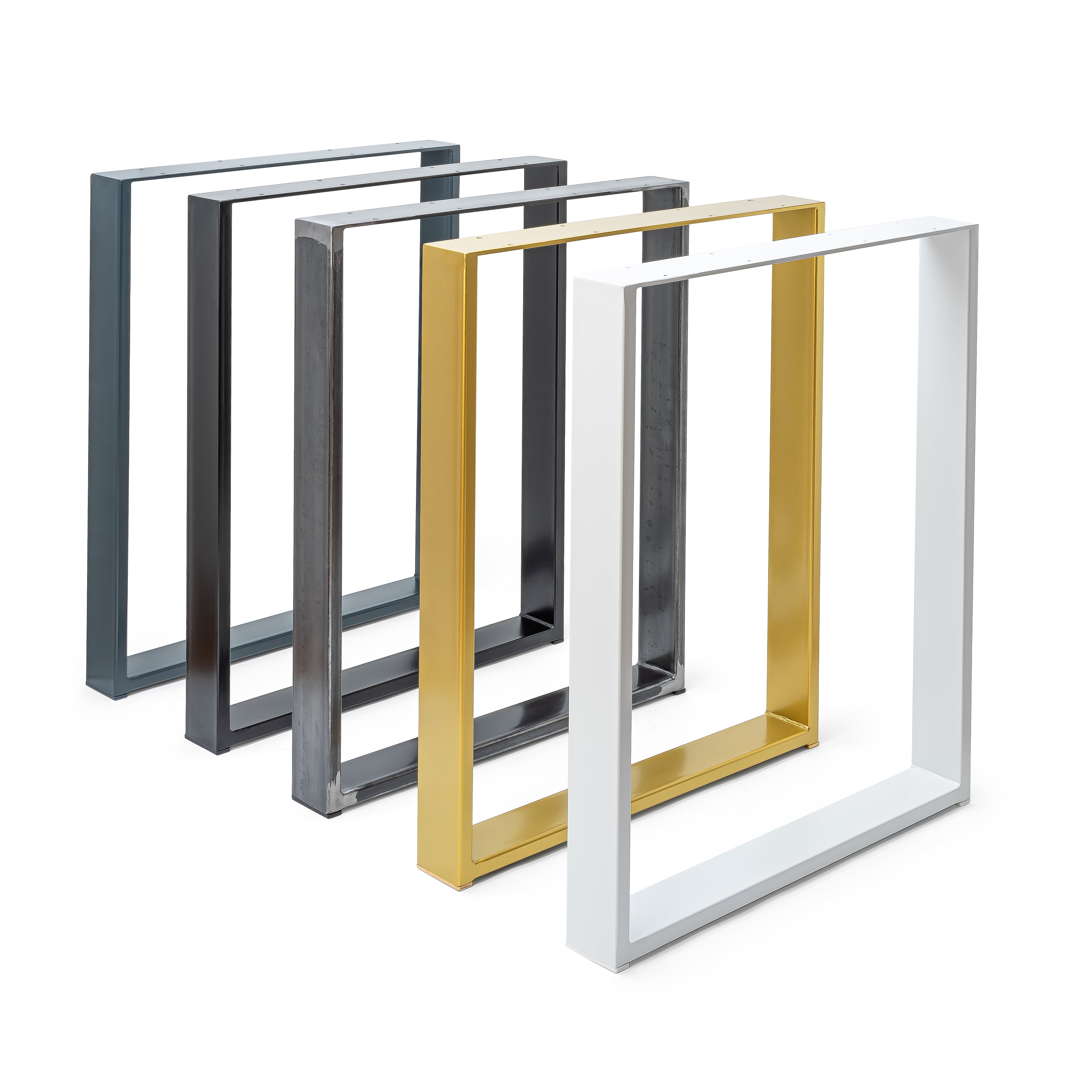 Nogi metalowe do stołu | Profil 80x20 mm
