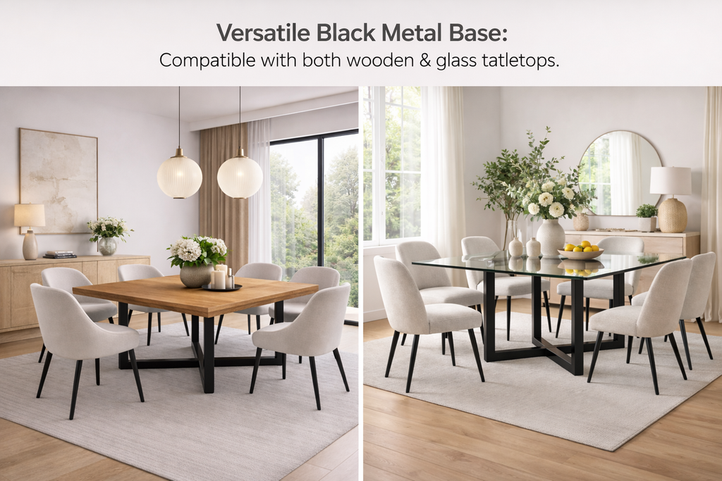 Orion Table Base | 80x40 mm Profile