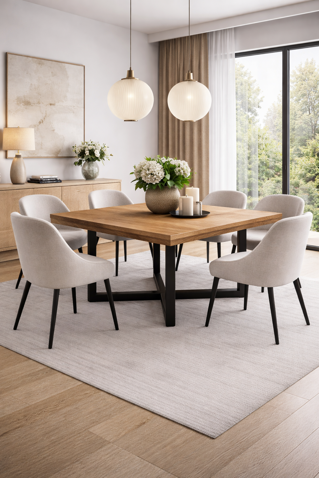 Orion Table Base | 80x40 mm Profile