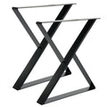 Legs for table bench desk coffee table metal loft industrial X