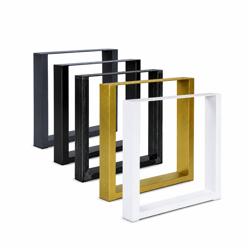 Nogi metalowe do stołu | Profil 100x40 mm