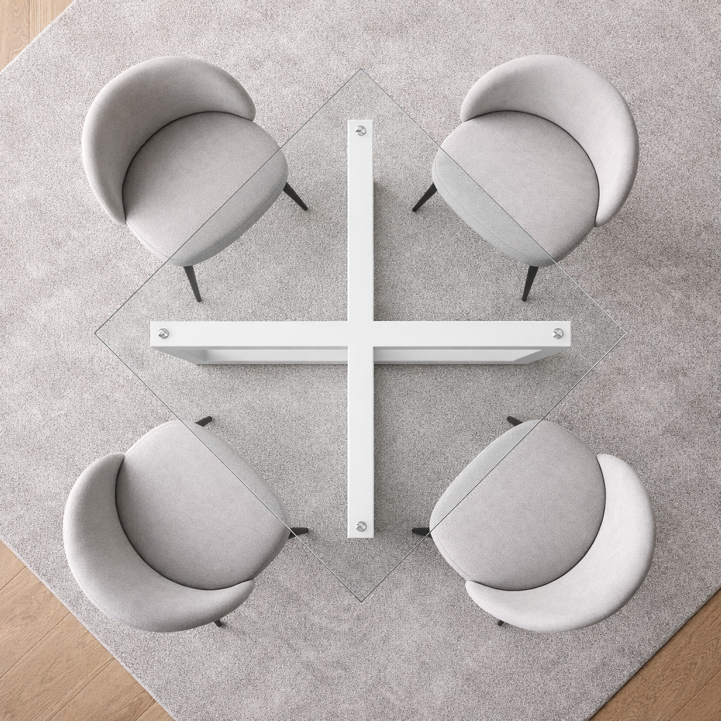 Orion Table Base | 80x40 mm Profile