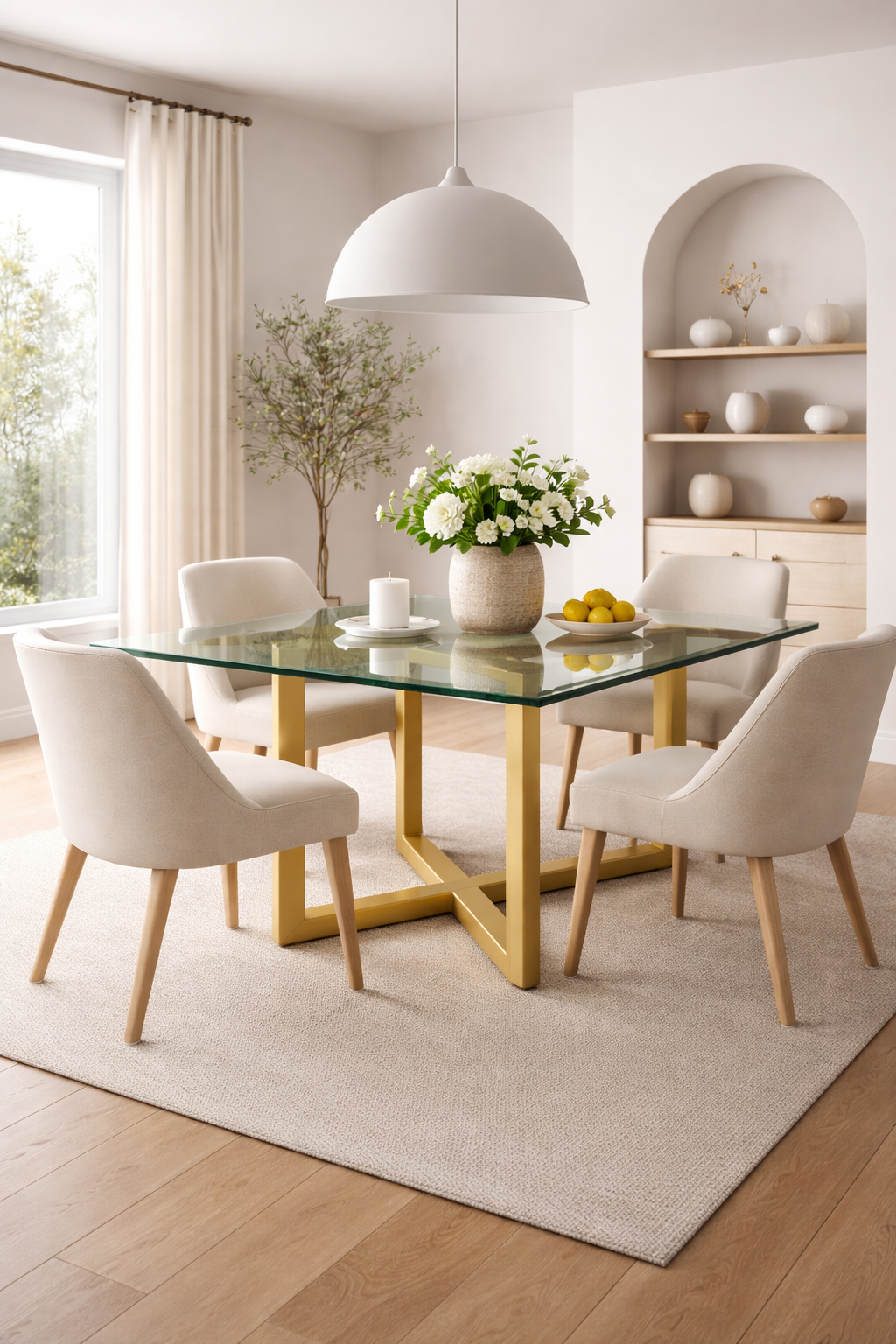 Orion Table Base | 80x40 mm Profile