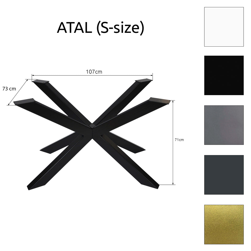 Tischgestell Orion | Profil 80x40 mm