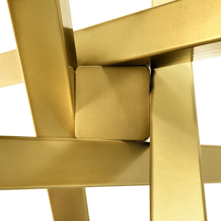 Kovová podnož pod stůl Orion 77x77 cm | Profil: 8x6 cm