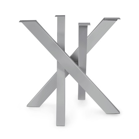 Kovová podnož pod stůl Orion 77x77 cm | Profil: 8x6 cm