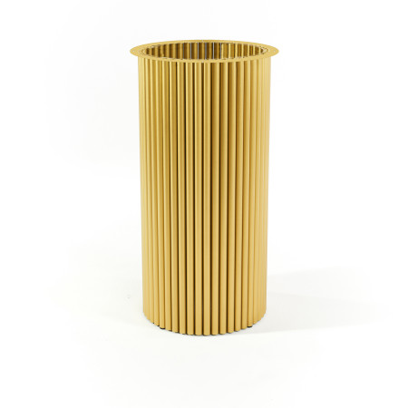 Kovová stolová podnož ve tvaru sloupku