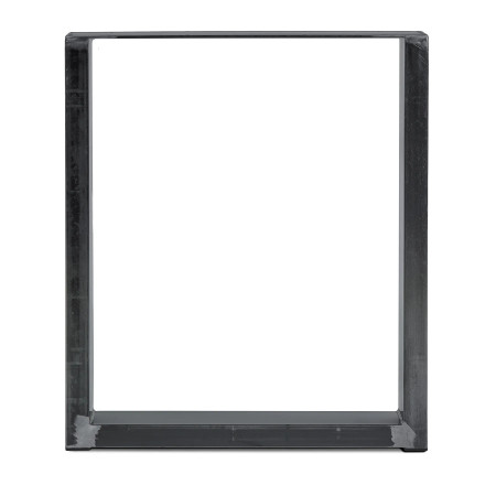 2 x Metal Table Legs Profile: 8x4 cm